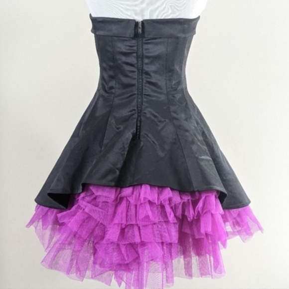 Betsey Johnson Black Strapless Dress - Picture 9 of 11